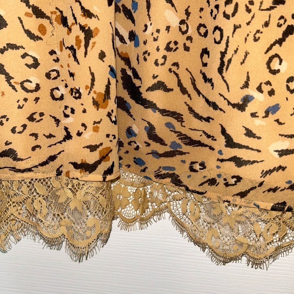 White House black market animal print dress - Picture 3 of 8